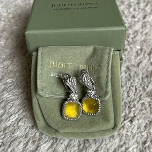 Judith Ripka hanging earring